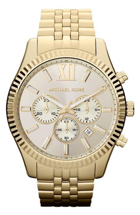 how to set date on michael kors watch